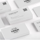 Search for barcode business cards Elegant