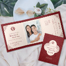 Search for bilingual chinese wedding invitations Red