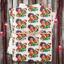 Search for christmas children wrapping paper Retro
