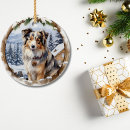 Search for australian shepherd christmas tree decorations Pet