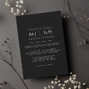 Search for monogram wedding invitations Elegant