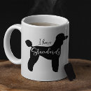 Search for poodle mugs Silhouette