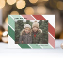 Search for on striped christmas cards Family