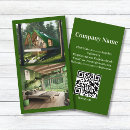 Search for rental property business cards Qr code