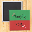 Search for christmas magnets naughty