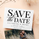 Search for bold save the date invitations chic