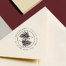 Search for tropical leaf rubber stamps Modern