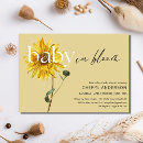 Search for sunflower baby shower Baby in bloom
