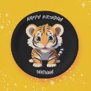 Search for tiger paper plates Kids
