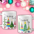 Search for pink christmas tree mugs Blue