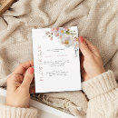 Search for flower bridal shower invitations Boho