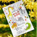Search for safari 1st birthday invitations Boy