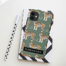 Search for tiger pattern iphone cases Green