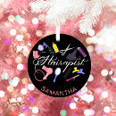 Search for hair stylist christmas tree decorations Beautician