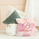 Search for pink glitter cushions Monogrammed
