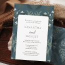 Search for winter wedding invitations Navy blue