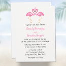 Search for tropical flamingo wedding invitations Luau