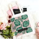 Search for tropical tote bags Pink and green