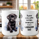 Search for labrador dad mugs Dog lover