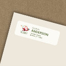 Search for pickleball return address labels Santa