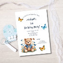 Search for butterfly bear invitations Butterflies