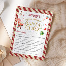 Search for letter christmas invitations North pole