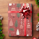 Search for whimsical wrapping paper Santa