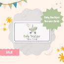 Search for baby boutique business cards Watercolor