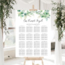 Search for 16 table wedding seating charts Eucalyptus