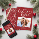 Search for dark red christmas cards Holiday photo