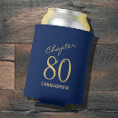 Search for 80th birthday can coolers Stylish