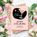 Search for martini birthday invitations Cocktails
