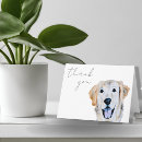Search for golden retriever thank you cards Watercolor