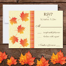 Search for maple rsvp cards Orange