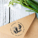 Search for squirrel rubber stamps Return address