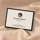 Search for picture frame business cards Minimalist