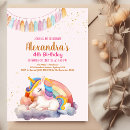 Search for rainbow party invitations Watercolor