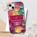 Search for rainbow glitter cases Monogrammed
