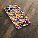 Search for yellow and white pattern iphone cases For kids