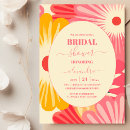 Search for groovy bridal shower invitations Bright