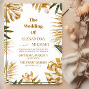 Search for tropical leaves invitations Boho bohemian