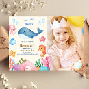 Search for under the sea invitations Ocean