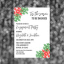 Search for holiday engagement party invitations Green