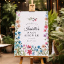 Search for floral baby shower welcome signs Elegant