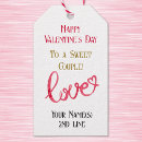 Search for love is sweet gift tags Sweets