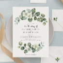 Search for leaves wedding invitations Green