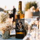Search for wedding wine labels Bride and groom photo