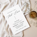 Search for nothing fancy just love wedding invitations We eloped