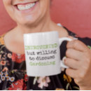 Search for funny gardening mugs Quote