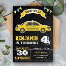 Search for new york city birthday invitations Taxi